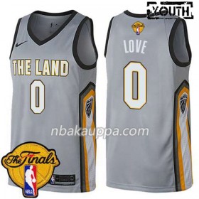 Cleveland Cavaliers Kevin Love 0 2018 NBA Finals Patch Nike Vihreä Pelipaidat Swingman - Lasten